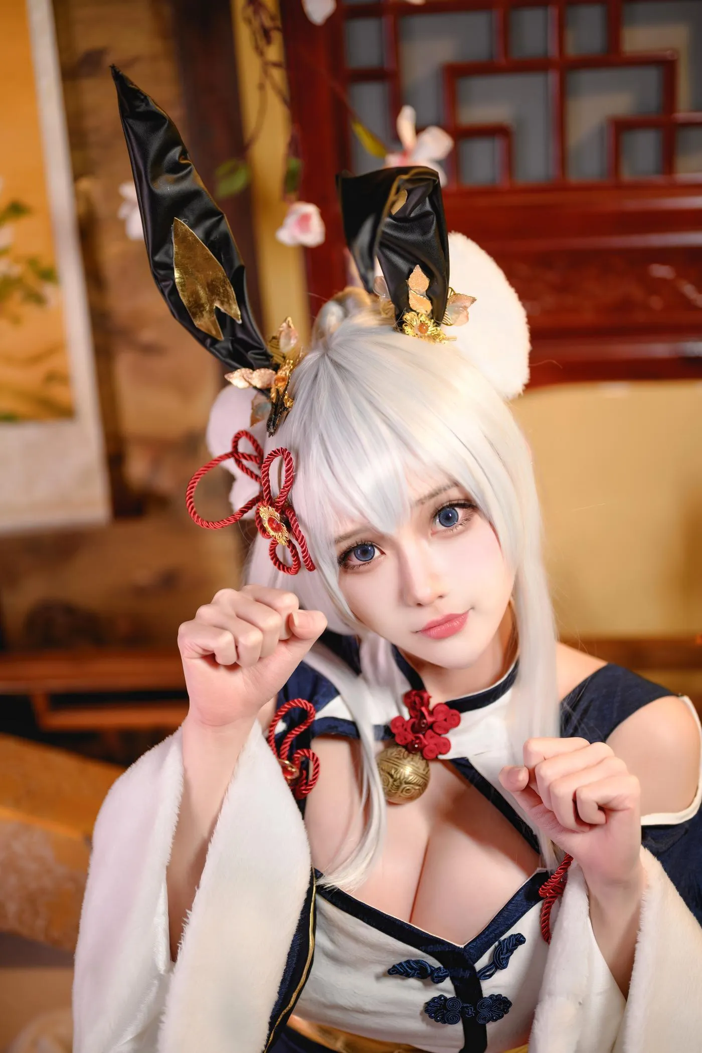 凛子酱 – NO.13 旗袍兔兔 [21P]插图8